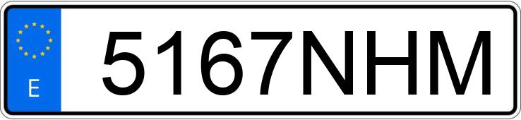 Numer rejestracyjny 5167NHM posiada CUPRA LEON