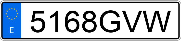 Numer rejestracyjny 5168GVW posiada FORD KUGA Numer rejestracyjny 5168GVW posiada FORD KUGA