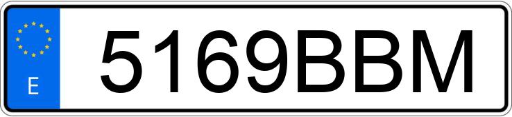 Numer rejestracyjny 5169BBM posiada TOYOTA LAND CRUISER