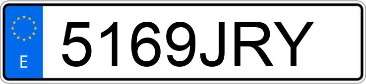 Numer rejestracyjny 5169JRY posiada OPEL CORSA