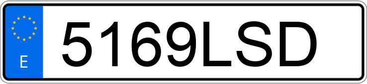 Numer rejestracyjny 5169LSD posiada MERCEDES GLA (247)