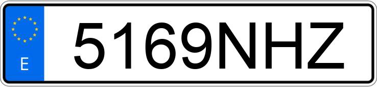 Numer rejestracyjny 5169NHZ posiada TESLA MODEL 3 Numer rejestracyjny 5169NHZ posiada TESLA MODEL 3