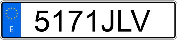 Numer rejestracyjny 5171JLV posiada RENAULT ZOE