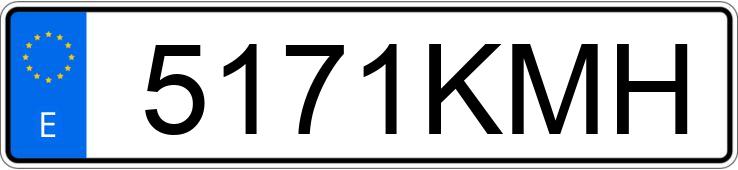 Numer rejestracyjny 5171KMH posiada KIA RIO