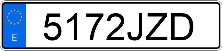 Numer rejestracyjny 5172JZD posiada MAN TGX