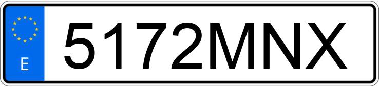 Numer rejestracyjny 5172MNX posiada KAWASAKI Z 900 Numer rejestracyjny 5172MNX posiada KAWASAKI Z 900