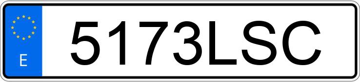 Numer rejestracyjny 5173LSC posiada BMW X7