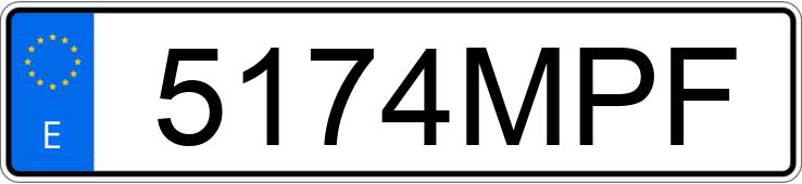 Registreringsnummeret 5174MPF har TOYOTA C-HR