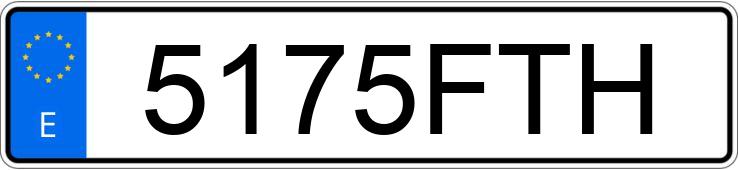 Numer rejestracyjny 5175FTH posiada KIA CARNIVAL Numer rejestracyjny 5175FTH posiada KIA CARNIVAL