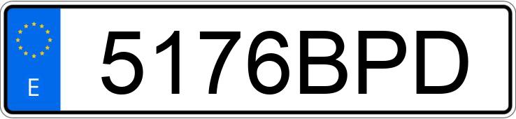 Numer rejestracyjny 5176BPD posiada RENAULT CLIO