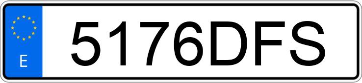 Numer rejestracyjny 5176DFS posiada MITSUBISHI FUSO CANTER Numer rejestracyjny 5176DFS posiada MITSUBISHI FUSO CANTER