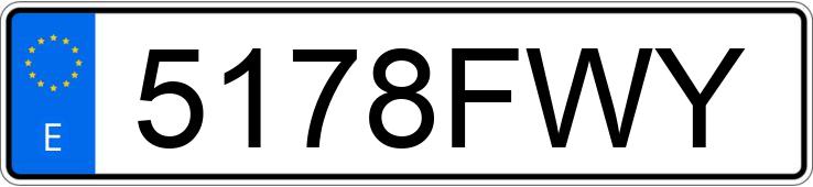 Numer rejestracyjny 5178FWY posiada RENAULT CLIO Numer rejestracyjny 5178FWY posiada RENAULT CLIO