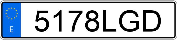 Numer rejestracyjny 5178LGD posiada RENAULT MEGANE