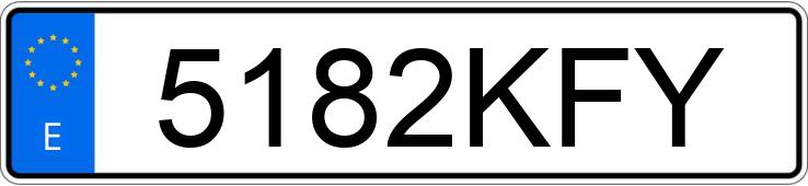 Numer rejestracyjny 5182KFY posiada AUDI Q2