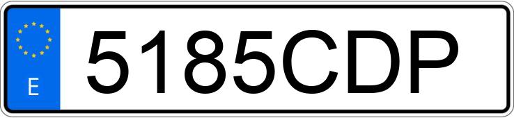 Numer rejestracyjny 5185CDP posiada TOYOTA LAND CRUISER