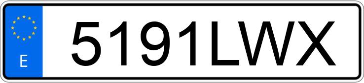 Numer rejestracyjny 5191LWX posiada PEUGEOT 208