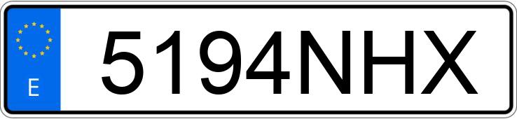 Numer rejestracyjny 5194NHX posiada BYD SEAL U