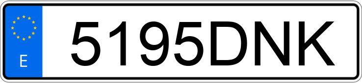 Numer rejestracyjny 5195DNK posiada KYMCO XCITING