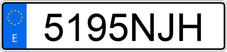 Numer rejestracyjny 5195NJH posiada NISSAN QASHQAI