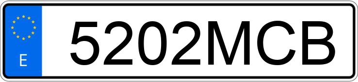 Numer rejestracyjny 5202MCB posiada FORD FOCUS