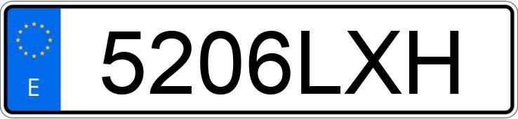 Numer rejestracyjny 5206LXH posiada BMW SERIE 2