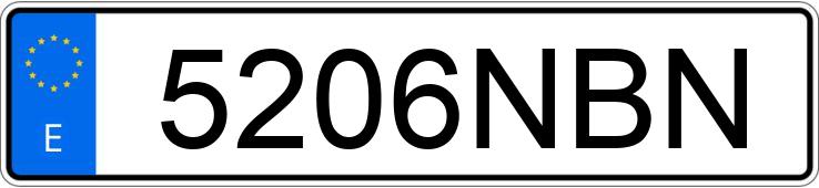 Numer rejestracyjny 5206NBN posiada MERCEDES VITO Numer rejestracyjny 5206NBN posiada MERCEDES VITO