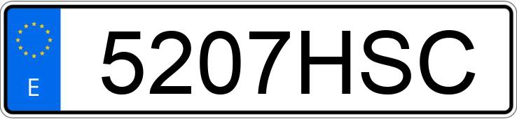 Numer rejestracyjny 5207HSC posiada MAHINDRA XUV 500