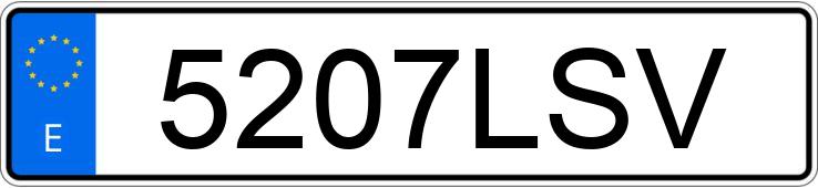 Numer rejestracyjny 5207LSV posiada AUDI RS6 4.0 TFSI QUATTRO TIPTRONIC PERFORMANCE AVANT