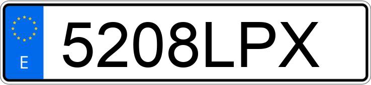 Numer rejestracyjny 5208LPX posiada JEEP GLADIATOR