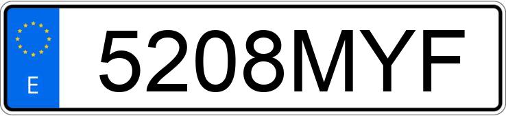 Numer rejestracyjny 5208MYF posiada TOYOTA COROLLA CROSS