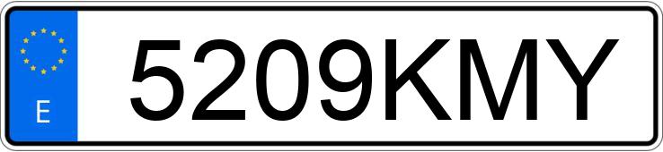 Numer rejestracyjny 5209KMY posiada RENAULT MEGANE Numer rejestracyjny 5209KMY posiada RENAULT MEGANE