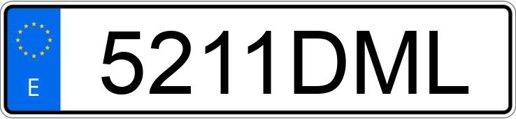 Numer rejestracyjny 5211DML posiada RENAULT SCENIC Numer rejestracyjny 5211DML posiada RENAULT SCENIC