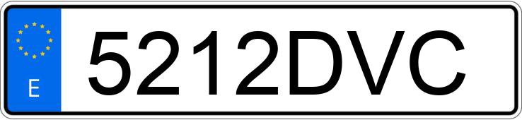 Numer rejestracyjny 5212DVC posiada VOLKSWAGEN POLO