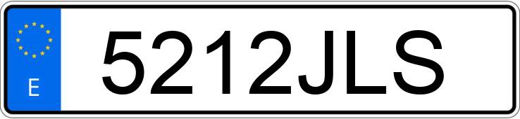 Numer rejestracyjny 5212JLS posiada OPEL ZAFIRA TOURER