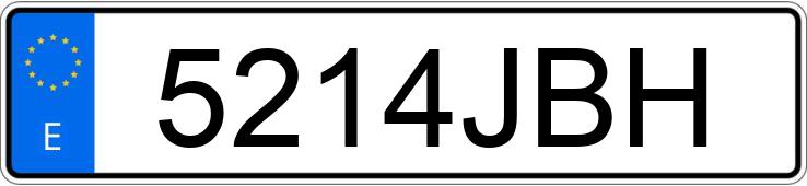 Numer rejestracyjny 5214JBH posiada CITROEN C4 GRAND PICASSO