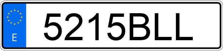 Numer rejestracyjny 5215BLL posiada PEUGEOT 206 Numer rejestracyjny 5215BLL posiada PEUGEOT 206