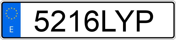 Numer rejestracyjny 5216LYP posiada TOYOTA C-HR Numer rejestracyjny 5216LYP posiada TOYOTA C-HR