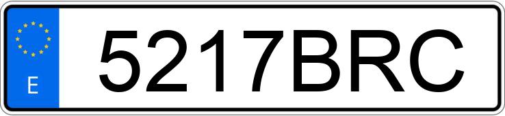 Numer rejestracyjny 5217BRC posiada VOLKSWAGEN PASSAT