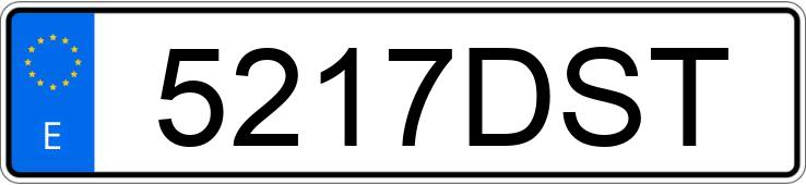 Numer rejestracyjny 5217DST posiada AUDI TT