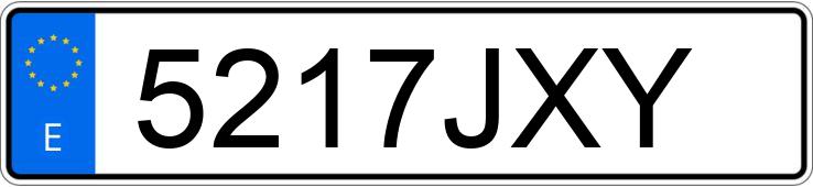 Numer rejestracyjny 5217JXY posiada BMW SERIE 2