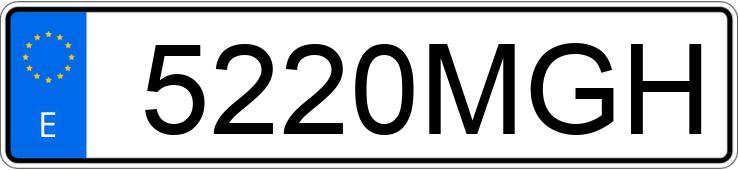 Numer rejestracyjny 5220MGH posiada VOLKSWAGEN POLO