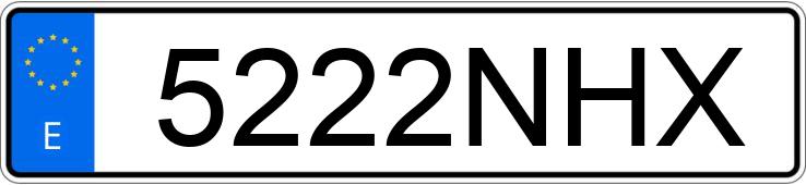 Numer rejestracyjny 5222NHX posiada DAF LF Numer rejestracyjny 5222NHX posiada DAF LF