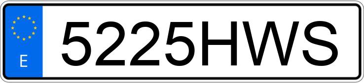 Numer rejestracyjny 5225HWS posiada CITROEN DS5 Numer rejestracyjny 5225HWS posiada CITROEN DS5