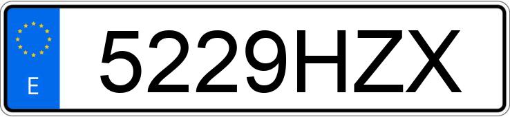 Numer rejestracyjny 5229HZX posiada AUDI A5 SPORTBACK Numer rejestracyjny 5229HZX posiada AUDI A5 SPORTBACK
