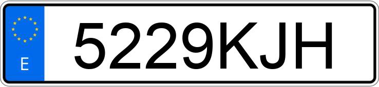 Numer rejestracyjny 5229KJH posiada CITROEN BERLINGO