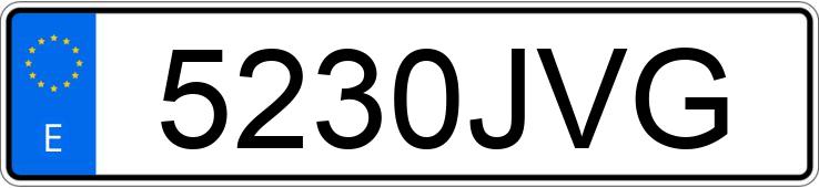 Numer rejestracyjny 5230JVG posiada JAGUAR F PACE Numer rejestracyjny 5230JVG posiada JAGUAR F PACE