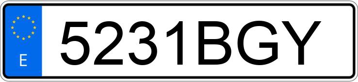 Numer rejestracyjny 5231BGY posiada RENAULT CLIO Numer rejestracyjny 5231BGY posiada RENAULT CLIO