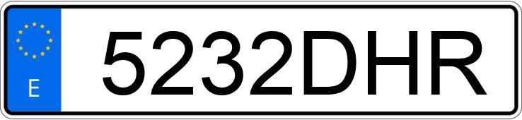 Numer rejestracyjny 5232DHR posiada PEUGEOT 307 Numer rejestracyjny 5232DHR posiada PEUGEOT 307