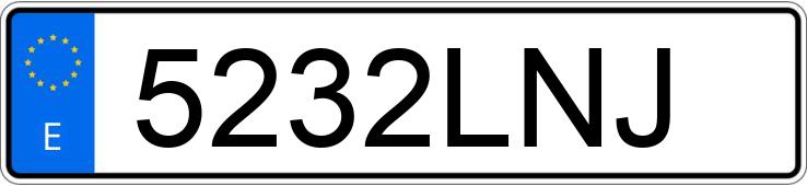 Numer rejestracyjny 5232LNJ posiada HYUNDAI I20
