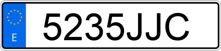 Numer rejestracyjny 5235JJC posiada VOLKSWAGEN GOLF Numer rejestracyjny 5235JJC posiada VOLKSWAGEN GOLF